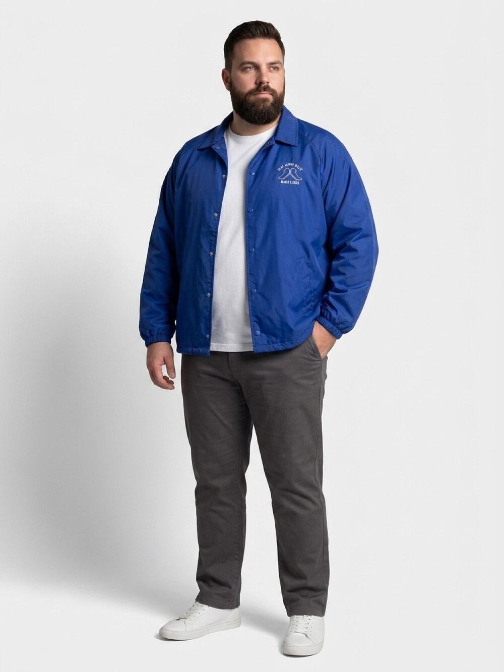 Vintage Port & Company Clean Cutter Tiller Blades Windbreaker – XL
